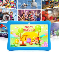 niuniutab 10palcový dětský tablet, 4GB/64GB RAM, Google Certified, Android 11 Tablet, Wifi, Rodičovská kontrola, Kids Space, s n